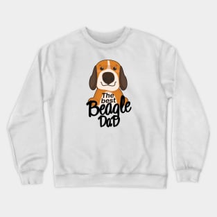 The Best Beagle Dad Crewneck Sweatshirt